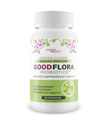 Good Flora Probiotics Candida Cleanse Immune Support - Our Best Candida Probiotic Supplement - Our Best Candida Cleanse Detox - Candida Yeast Cleanse - Candida Overgrowth Cleanse Candida Cleanse Pills