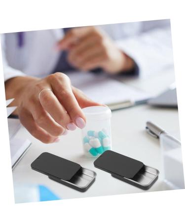 Minkissy Retro Tin Storage Box | Pocket Organizer with Sliding Cover | Handicraft Containers & Organizers - Buy Online on GoSupps.com