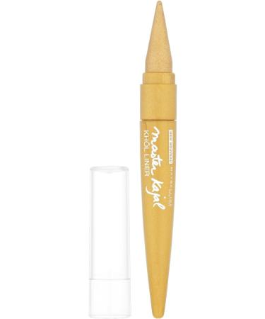 Maybelline Master Kajal EyeLiner Oriental Gold 13g - Pack of 1 - Buy Online on GoSupps.com