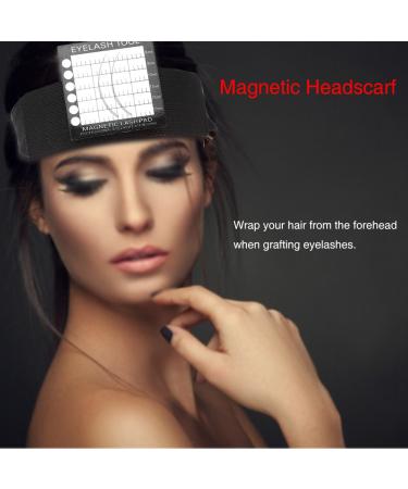 4 Eyelashes Pad & Magnetic Headband for Easy Eyelash Extension | Makeup Remover & Lash Pad - International Shipping Available - Buy Online on GoSupps.com