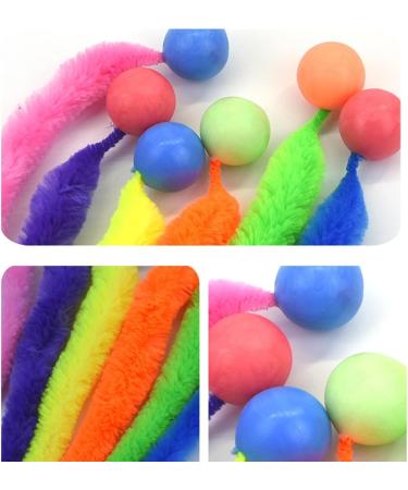 Buy Guuiesmu Wobbly Ball for Cats - Interactive Bouncy Cat Toys (4PCs) - Funny & Engaging Playtime - Buy Online on GoSupps.com