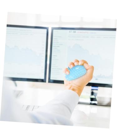 Gatuida 2-in-1 Exercise Ball with Rope Handle - Strengthen Hands & Wrists | TPR Fitness Trainer for Home Workouts - Buy Online on GoSupps.com