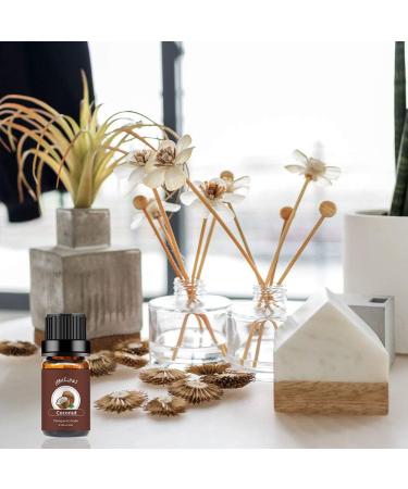 Coconut Essential Oil for Diffuser Skin & Hair - Pure Organic Coconut Aromatherapy Oil 10ml | Yethious - Buy Online on GoSupps.com