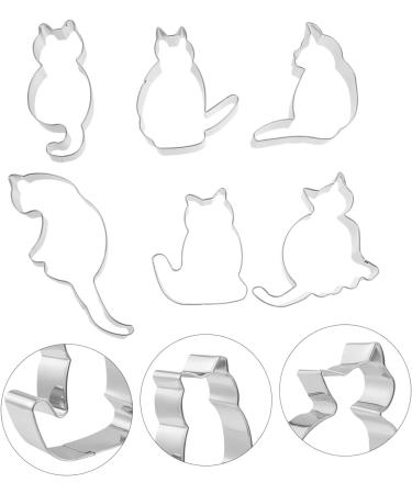 Milisten 18 Pcs Dinosaur Cookie Cookie Molds Cat Cake Mold Biscuit Mold Muffin Cake Stencil Metal Dies Biscuit Bathroom Jars Die Cutting Rice Ball Stainless Steel 13.5X5.6CMx3pcs Silverx3pcs - Buy Online on GoSupps.com