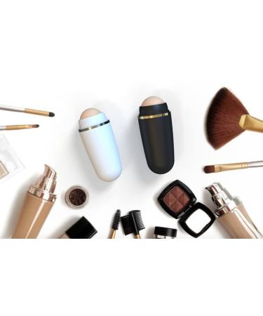 Natural Volcanic Stone Facial Oil Absorbing Roller - Reusable Skincare Tool for Glowing Skin | Shop Internationally - Buy Online on GoSupps.com