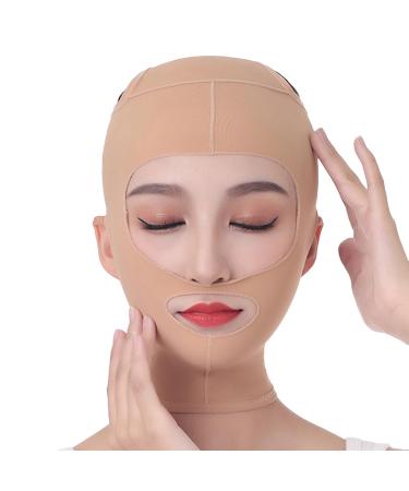 Wpsagek Double Chin Reducer | Reusable Facial Slimming Strap Face Slimming Lift Tape Enhancer for Neck Reduction Firming Tightening Skin XL