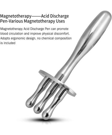 Zyyini Magnetotherapy 3-Forks Massager for Slim Waist and Cellulite - Magnetic Therapy Pen for Meridian Points - Bathing Accessory - Buy Online on GoSupps.com