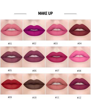  Mzshne Velvet moisturizing lipstick for women and girls long-lasting velvet lipstick for everyday and formal makeup - Buy Online on GoSupps.com