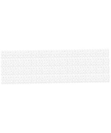 Gatuida 600 Stk Temporary Protection Mask Clip Masks Clamp Mask holder Mask holding clip Mask extension bracket Mask seals Face Connect Ohrring holders 5.3 1.5cmx3pcs