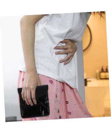 Packove Storage Pocket Organizer for Women - Portable Cosmetic Bag & Mini Diaper Pocket - 13x13x2cm - Perfect for Travel & Period Essentials - Buy Online on GoSupps.com