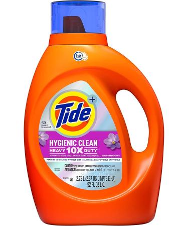 Tide Hygienic Clean Heavy 10X Duty Laundry Detergent Liquid Spring Meadow - 59 Loads 92 Fl Oz - HE Compatible | Buy Internationally  - Buy Online on GoSupps.com