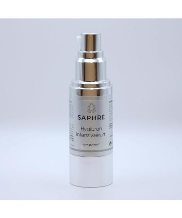 Saphr Hyaluron Intensive serum short and long chain moisture booster hyaluronic acid panthenol and xylitol for dry and mature skin 30 ml vegan - Buy Online on GoSupps.com