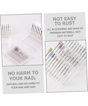 Healeved 3 Sets Nail Polisher Nail Head Accessory Pet Nail Manicure Tools Nail Gel Kit Nail Builder Gel Kit Electronics Kit Diamond Boxed Electronic Kit Alloy Tungsten Steel - Buy Online on GoSupps.com