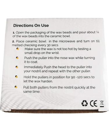 Nose Ear Hair Removal Wax Kit - Painless & Easy Nasal Waxing for Men - Buy Online on GoSupps.com
