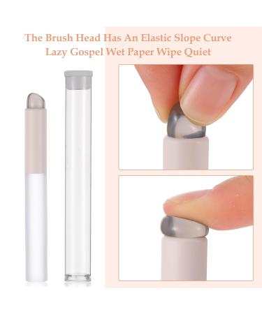 Buy 2pcs Mini Lip Brushes - Silicone Fingertips Lip Applicator with Storage Box | Reusable for Lipstick Concealer & Eyeshadow - International Shipping Available - Buy Online on GoSupps.com