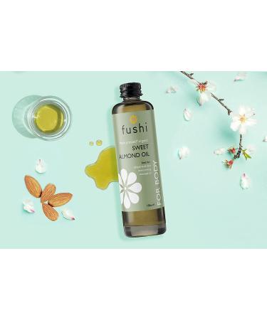 Fushi Sweet Golden Almond Organic Oil 100ml - Extra Virgin, Biodynamically Harvested & Cold Pressed - Buy Online on GoSupps.com