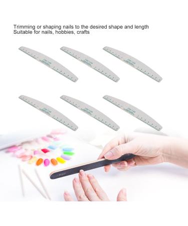 Nail Files 150/150 Grit Washable Nail Files Set 50 Pieces DIY Polishing for Craft Item - Buy Online on GoSupps.com
