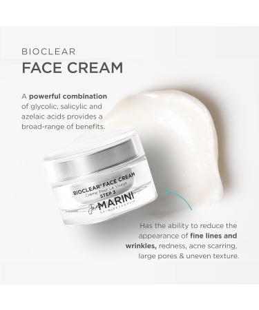 Jan Marini Skin Research Bioclear Face Cream - Glycolic Salicylic & Azelaic Acid Lotion for Redness Relief - 1 oz - Buy Internationally - Buy Online on GoSupps.com