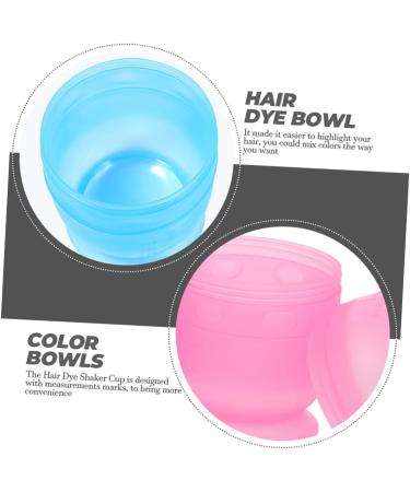 2 pi ces Bol de Teinture Cheveux Shaker Bleu et Rose avec Graduation pour M lange Pr cis Couleur Cheveux DIY Salon et Usage Personnel - Buy Online on GoSupps.com