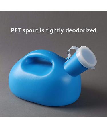 Male Urinal Portable Male Urine Bottles Non Spill 2000ML Male Urinal Portable Durable Mens Potty Pee Bottle Collector Travel Toilet xinyong - Buy Online on GoSupps.com