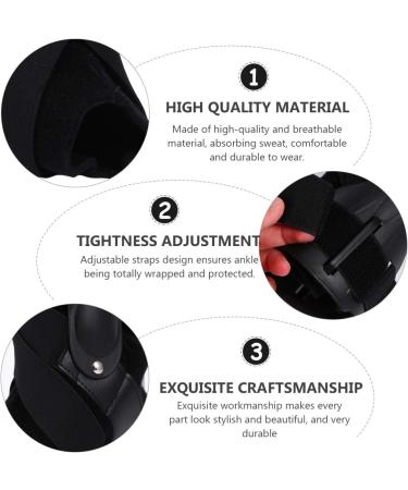 MILISTEN Ankle Brace for Sprains - Adjustable Ankle Support Sleeve for Basketball & Running Injury Recovery - Buy Online on GoSupps.com
