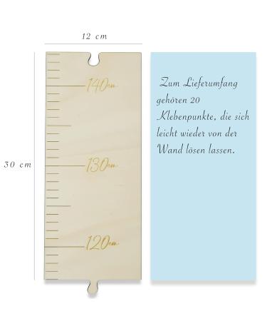 Shop Classic Wooden Children's Height Chart - Simple & Modern Design for Kids | International Shipping - Buy Online on GoSupps.com