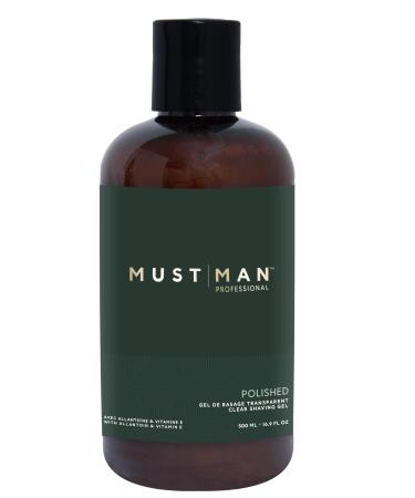 Polished - Clear Shaving Gel For Men Enriched with Allantoin and Vitamin E