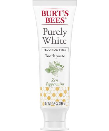 P&G Burts Bees Purely White Toothpaste 4.7oz Zen Peppermint - Pack of 2 - Buy Online on GoSupps.com