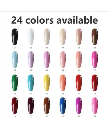 FZANEST 3-in-1 Gel Nail Polish - 15ml Base & Top Coat Soak Off LED UV Nail Art Starter Kit for Women & Girls (Baby Blue) - International Shipping Available - Buy Online on GoSupps.com