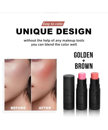 LXZJJM Cream Blush Makeup Matte and Dewy Finish Highlighting Solid Blush Corrector Easy Application Shimmery Blends Perfectly onto Skin (01# 0.28oz) 01# 8.00 g (Pack of 1) - Buy Online on GoSupps.com