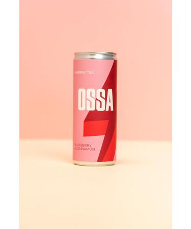 OSSA OSSA Blueberry Cinnamon Energy Tea (24 x 250ml) Refreshing Guayusa-Infused Boost Packed with Antioxidants for Natural Energy & Wellness - Buy Online on GoSupps.com