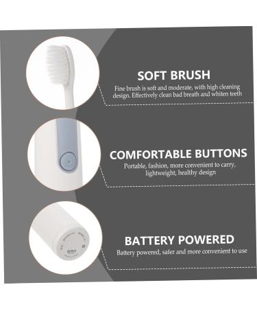 Beavorty Electric Toothbrush for Kids - Automatic Travel Toothbrush - Lightweight Gray - 1 Pack - Buy Online on GoSupps.com