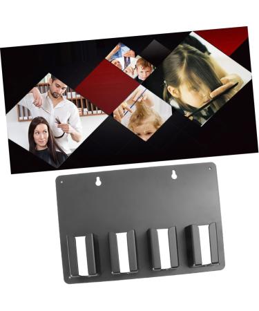 Beavorty Hair Cutting Organizer Hairdressing Tool Storage Holder Rack Hair Brush Holder Rack Salon Clippers Hair Styling Tools Storage Rack for Hairdressing Tool Coat Hanger Electric 30*20cm Black - Buy Online on GoSupps.com