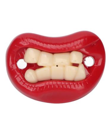 Baby Lollipops Silicone Anti-Off Nipple Cute Lips and Teeth BPA Free for Newborns Toddlers from 3 Months