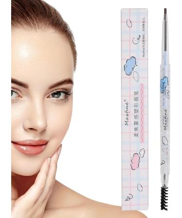 Waterproof Eyebrow - Eye Brow Pencils | Eyebrow Makeup for Strong Shape and Silky Color Double Head Design Eyebrow Pencil for Parties and Daily Use Rowces 03 Dark Brown - Buy Online on GoSupps.com