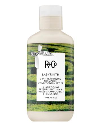 Labyrinth 3-in-1 Texturizing Shampoo + Conditioner + Styler | Touchable Texture + Volume + Hydration | Vegan + Cruelty-Free | 6 OZ