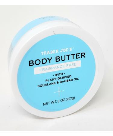 Buy Trader Joe's Fragrance-Free Body Butter Moisturizer 8 oz - Pack of 2 | International Shipping Available - Buy Online on GoSupps.com