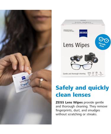 ZEISS Pre-Moistened Lens Cleaning Wipes - 600 Count - Buy Online on GoSupps.com