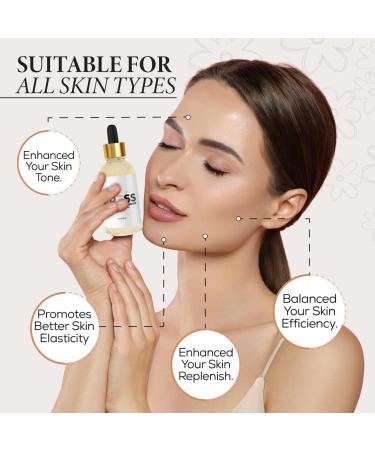 Ultimate Facial Serum for Glowing Skin | PRESS SKINCARE | Anti-Aging Hydrating | Vitamins A C B3 B5 E | Reduces Wrinkles Dark Spots & Fine Lines | 2OZ - Buy Online on GoSupps.com