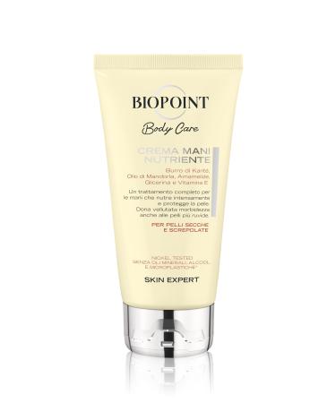 BIOPOINT Biopoint - Nourishing hand cream enriched with shea butter almond oil and glycerin hand cream for dry and cracked skin 75 ml