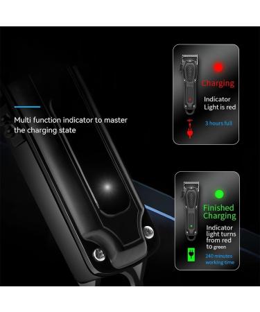 Powerful Men's Hair Clippers | Cordless Electric Hair Clipper & Beard Trimmer - USB Rechargeable - Buy Online on GoSupps.com