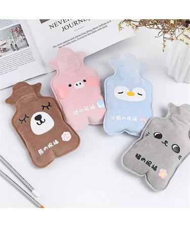 MAIES DURABLE 300ml Heat Pocket - Portable Hand Warm Water Bottle with Cute Fleece Bag for Women - Cold Resistant & Ideal for Travel - Buy Online on GoSupps.com