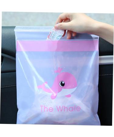 60pcs Healeved Car Trash Bags - Disposable Vomit Pouch for Carsick Pregnant Women - Portable Cleaning Bag - Buy Online on GoSupps.com