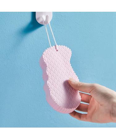 Dytabepl 4-Piece Super Exfoliating Shower Sponge Set - 4 Color Variety - Buy Online on GoSupps.com