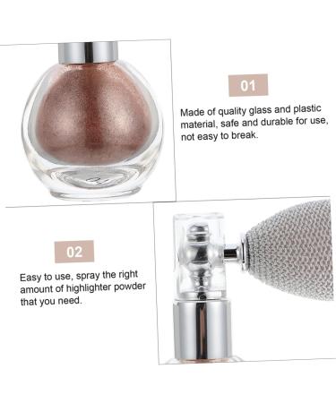 Didiseaon 2pcs Spray Glitter Shimmer Makeup Spray High Gloss Powder Spray Body Dusting Plastic - Buy Online on GoSupps.com