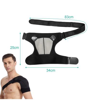 FEXPDL Adjustable Shoulder Support Brace for Men and Women - Rotator Cuff Shoulder Strap for Left and Right Shoulder - Includes Rotator Cuff Support - Buy Online on GoSupps.com