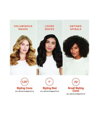 Paul Mitchell Pro Tools Express Ion Unclipped 3-in-1 Ceramic Curling Wand - Black - Buy Online on GoSupps.com