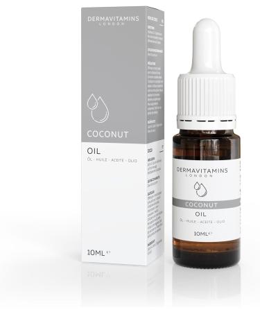 Dermavitamins Pure Coconut Oil 10ml - All-Natural and Organic - Buy Online on GoSupps.com