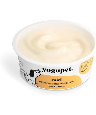 Yogupet Yogurt for dogs with Spanish honey. Pasteurized complementary food for dogs. 12 x 110 g. - Buy Online on GoSupps.com