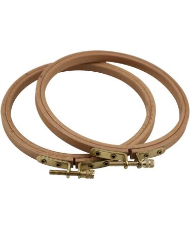 2 Pack 5 Inch Guofa Beech Wood Embroidery Hoops for Cross Stitch and Decoration - 5in/13cm Hoops - Set of 2 - Buy Online on GoSupps.com